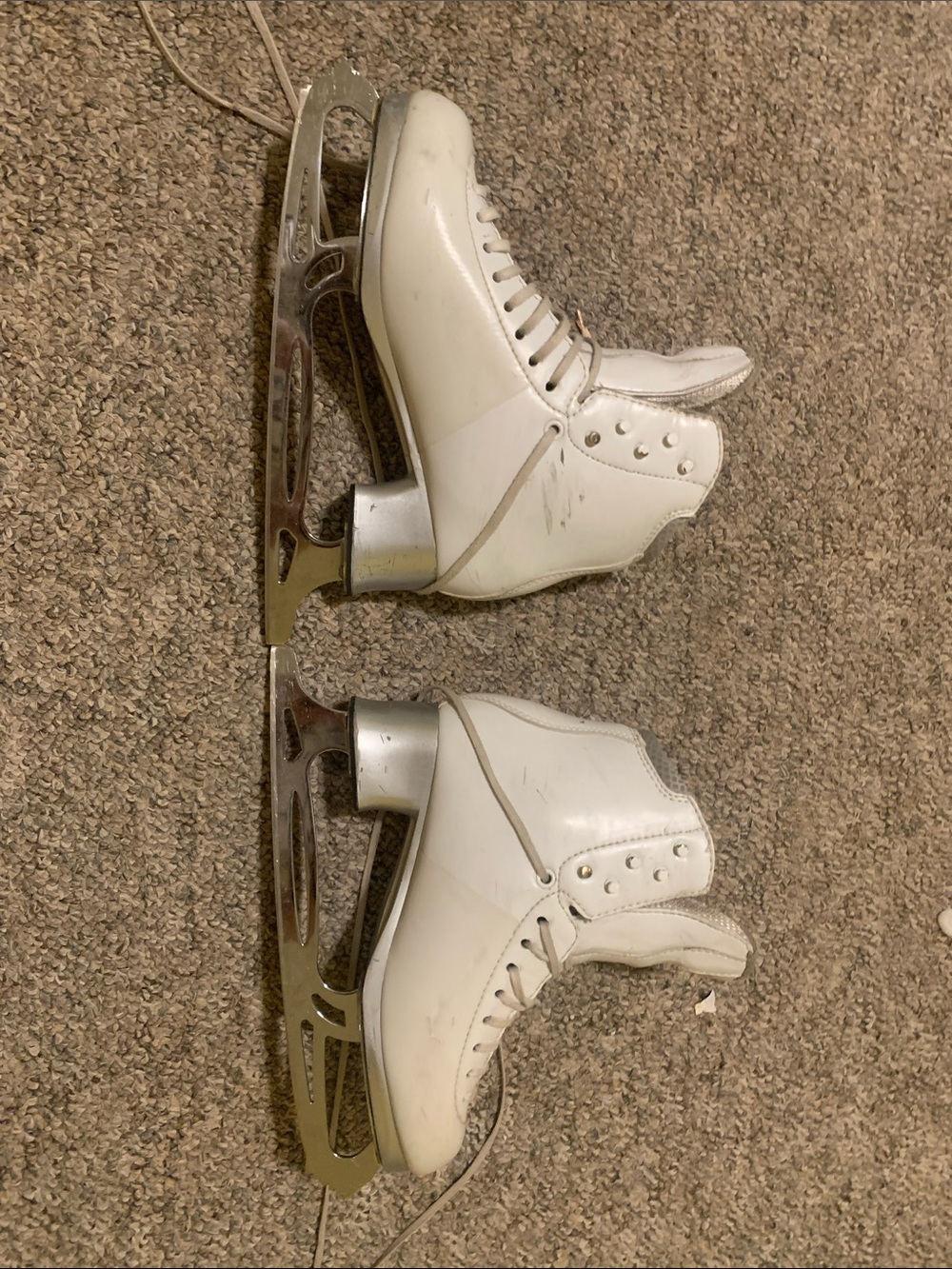 Jackson Premiere Figure Skates Size 7.5 with Legacy 7 Blades Excellent Condition